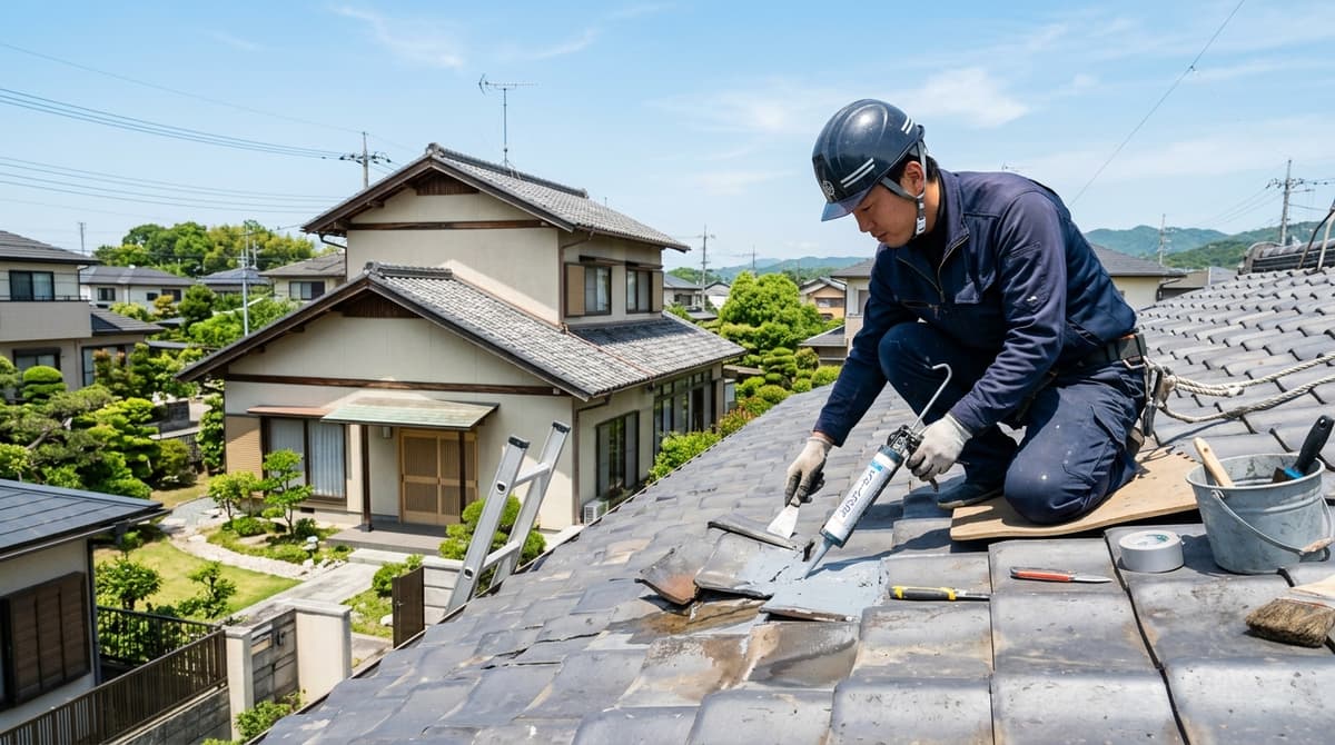 屋根の雨漏り原因と対策｜DIYで応急処置する方法