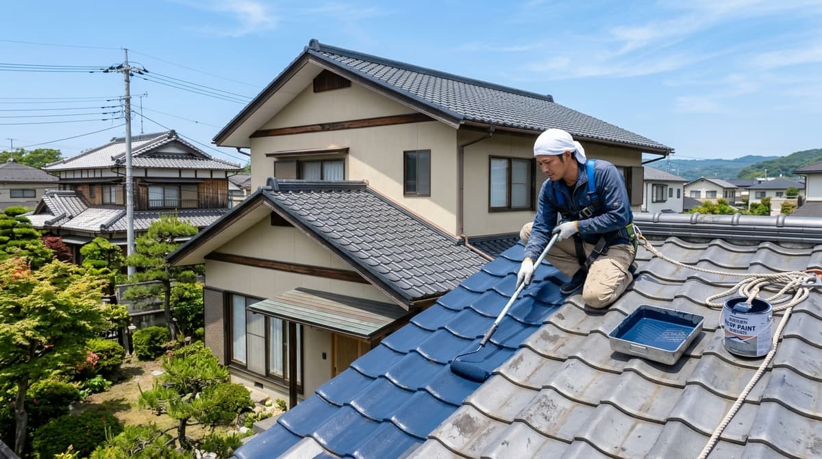 屋根塗装はDIYと業者どっちが得？費用・品質・時間で徹底比較
