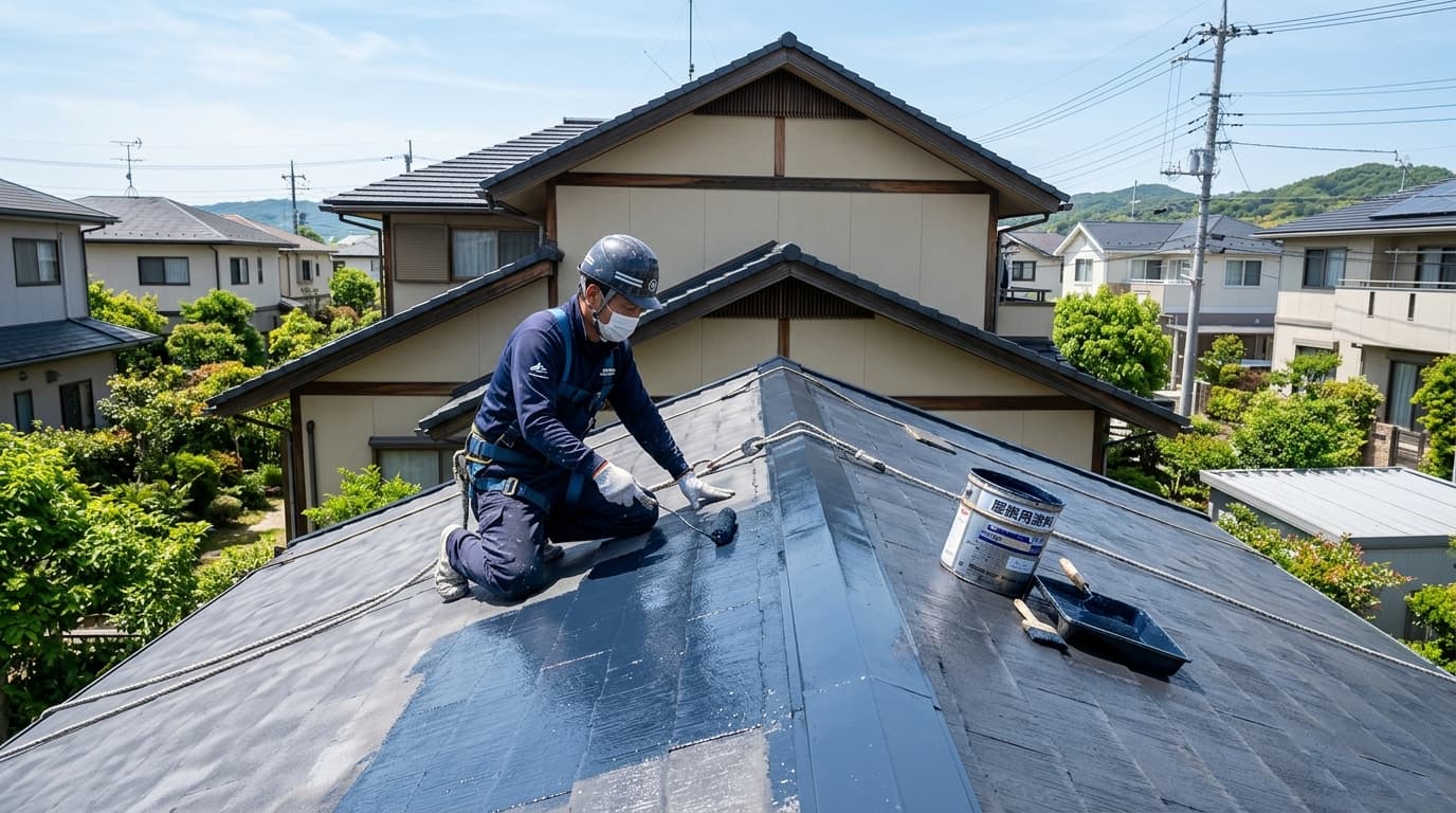 屋根塗装の乾燥時間｜各工程の待ち時間と短縮のコツ