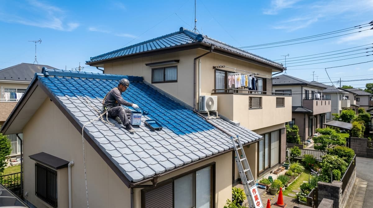 屋根塗装DIYは何日かかる？工程別スケジュールを公開