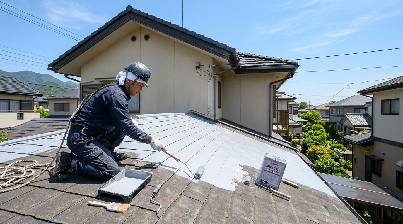 屋根塗装の下塗り完全ガイド｜シーラーとプライマーの使い分け